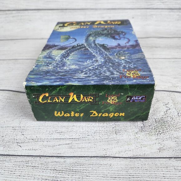 AEG Clan War Water Dragon miniature in box Legend of the Five Rings L5R - Picture 3 of 5